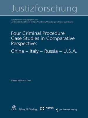 cover image of Four Criminal Procedure Case Studies in Comparative Perspective